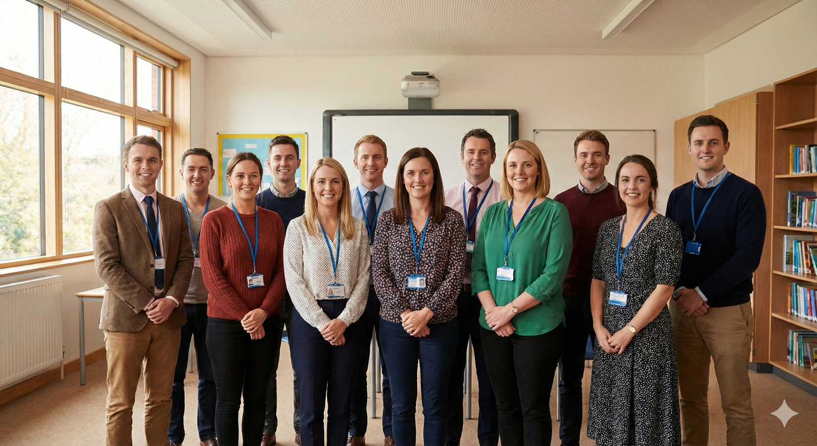 Teachers in a workshop